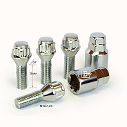 Болты секретные Вектор 372110H2 M12x1.25 S28 H17/19 Cr конус